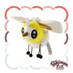 Officiële Pokemon center Pokemon fit knuffel Cutiefly 17cm (breedt) Collectors item